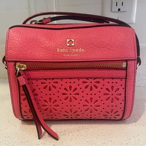 Kate Spade Crossbody Purse in Coral/Pink Color